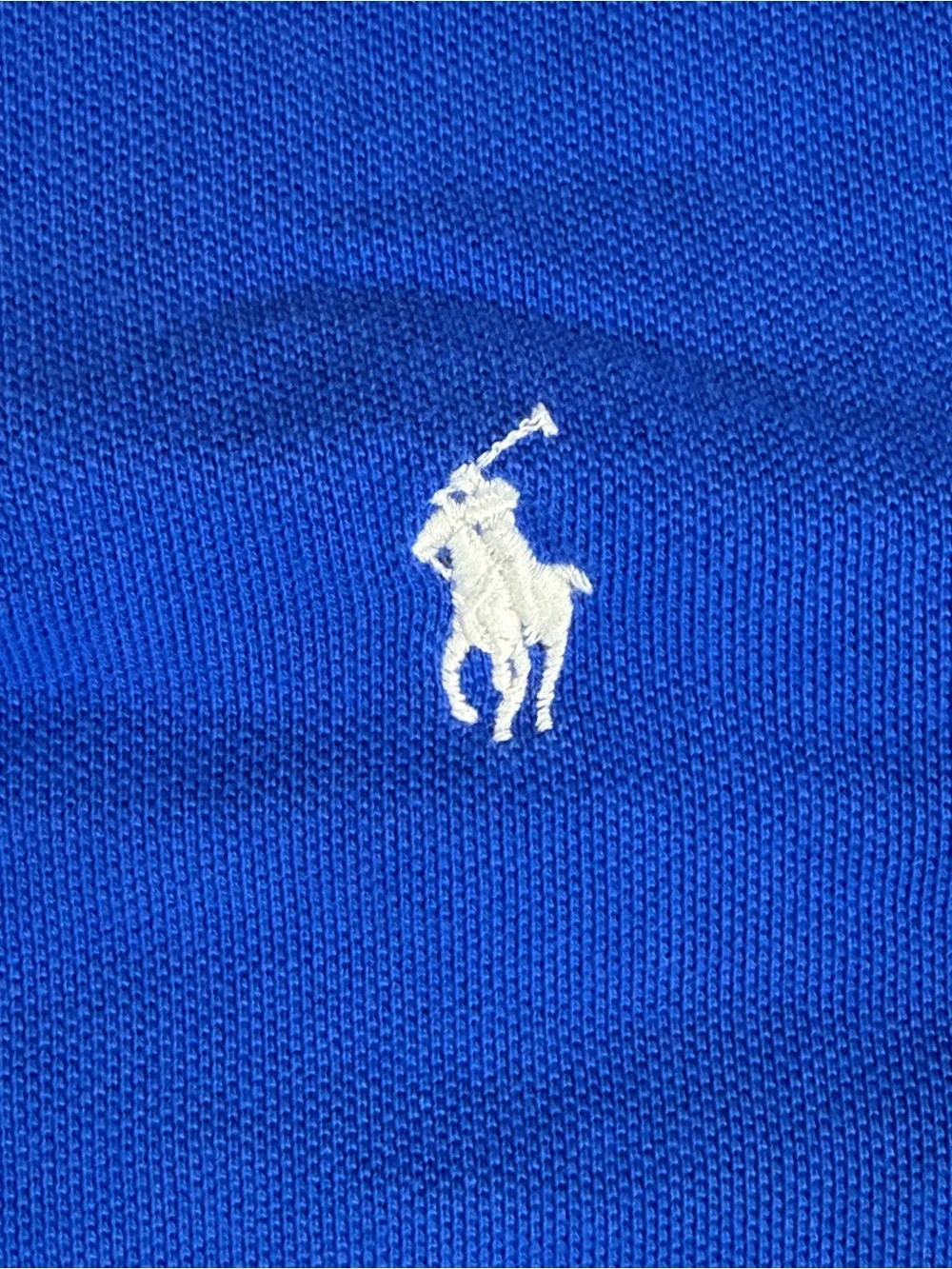 Ralph Lauren Polo Shirt in Royal Blue with White Pony